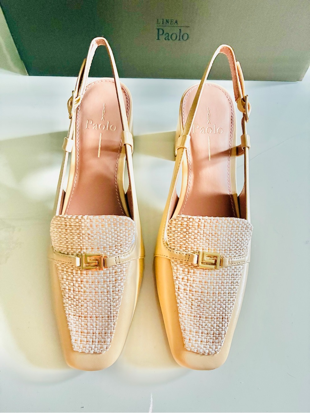 Linea Paolo.Classic, stylish, and elegant Loafer pump Nappa leather. 5. NWT.
